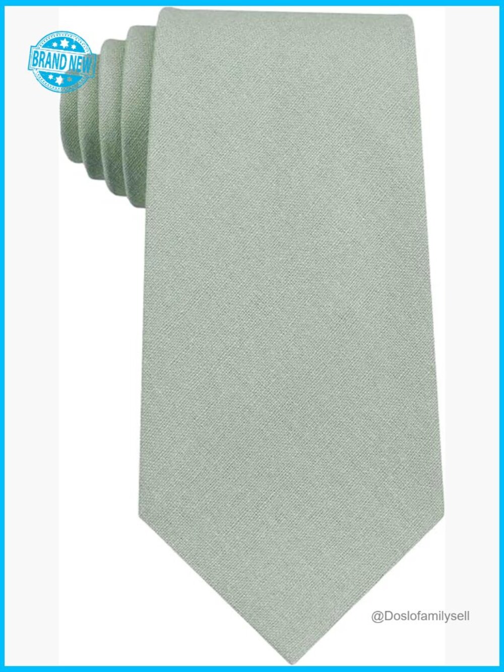 Linen Tie Classic Elegant Minimalist Regular Width Pattern Necktie